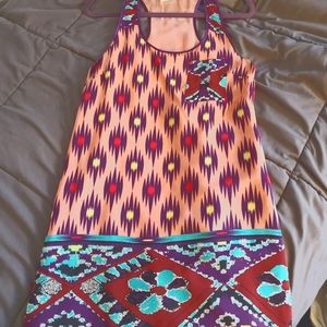Unique boho chic dress size S.